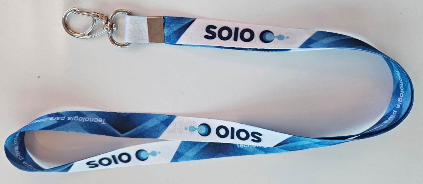 Cordão Personalizado 15mm frente e verso Mosquete ferro