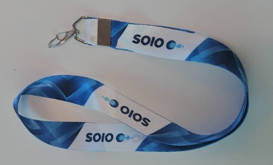 Cordão Personalizado 20mm frente e verso Mosquete ferro