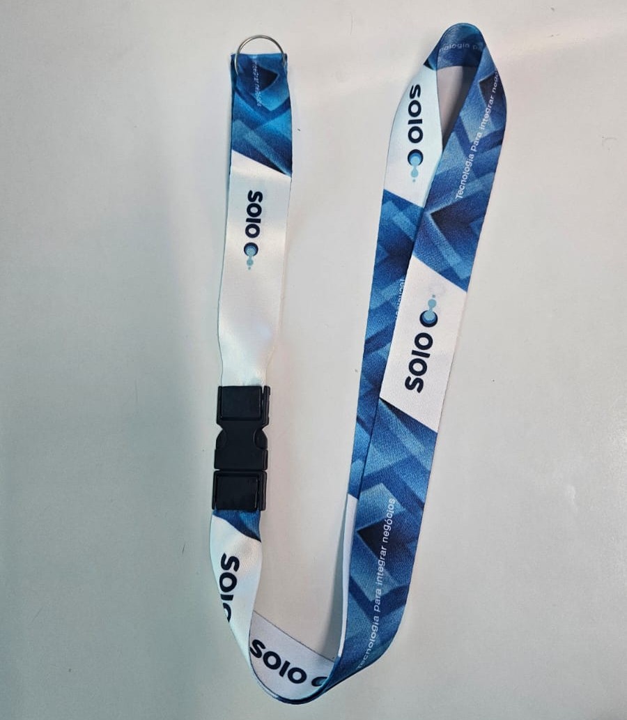 Cordão 25mm para Chave com fecha separador e argola