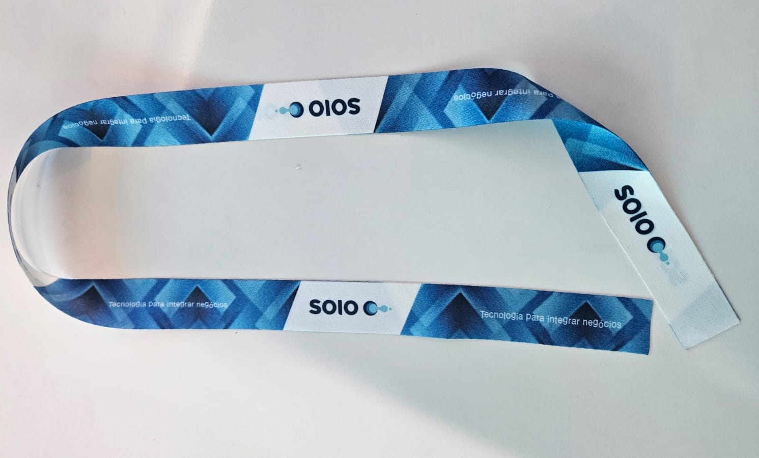 Fita personalizada para medalha 30mm e 43cm (só fita sem acabamento)
